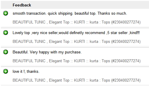black long kurti feedback on ebay